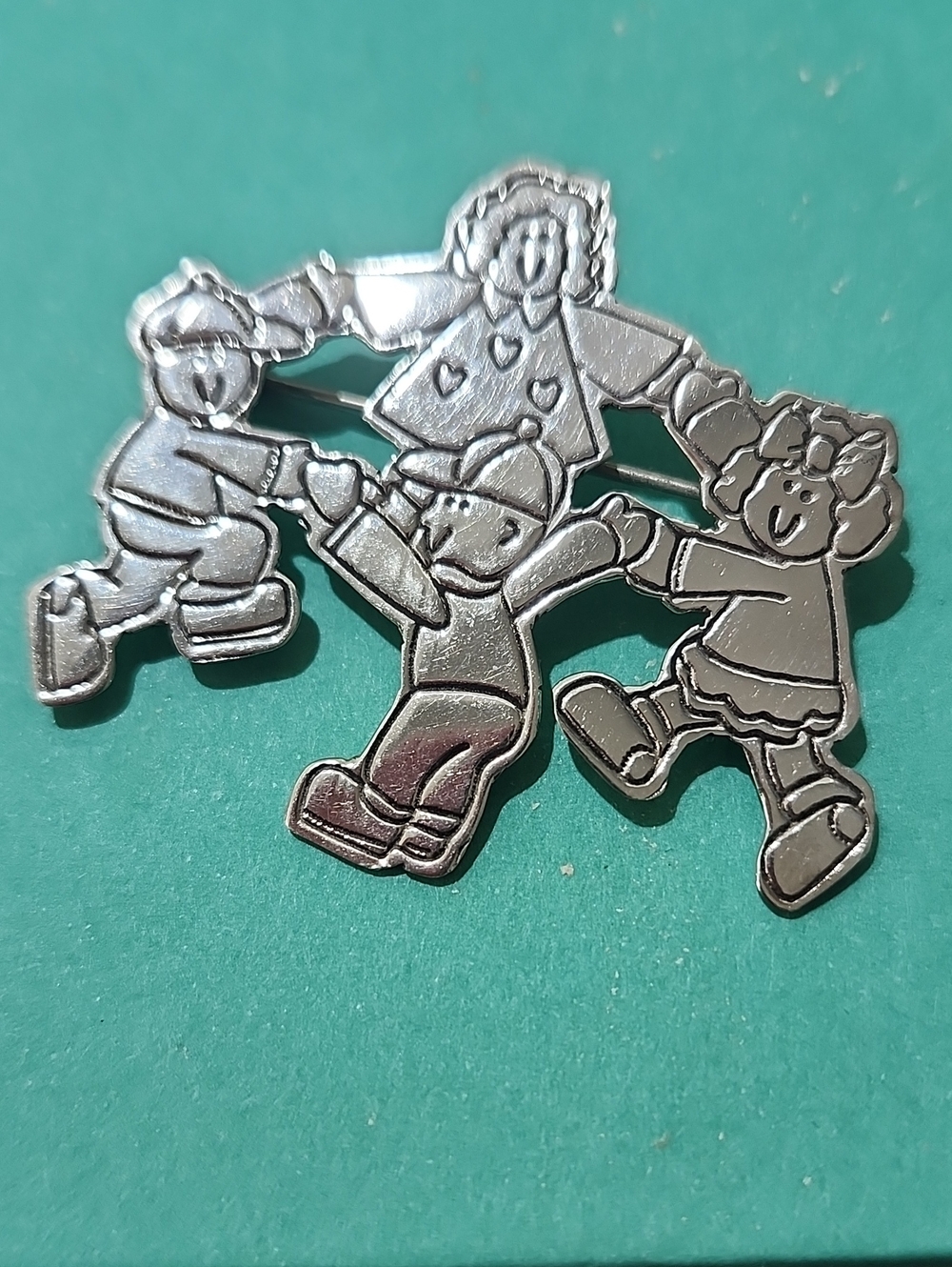 Sterling Silver EFS Save The Children Playtime Pin Brooch